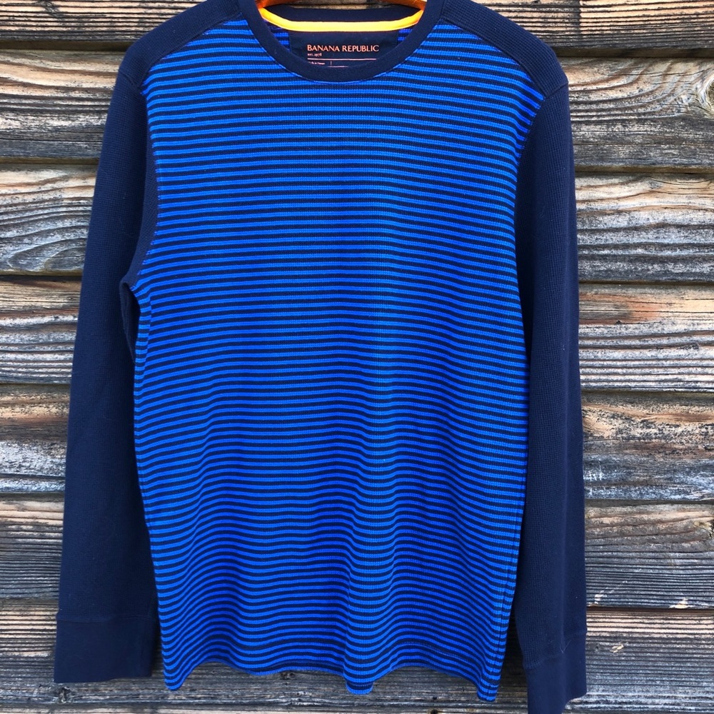 Banana republic striped shirt